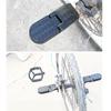 Electric Bicycles Rear Pedal Bicycles Rear Wheel Folding Pedal NonSlip Electric Bike Foot Peg for Mountain Bike