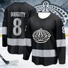 2026 Men's New Ice Hockey King Team Training Top with 3D Print, Black, Breathable and Quick-drying Long Sleeves Kids
