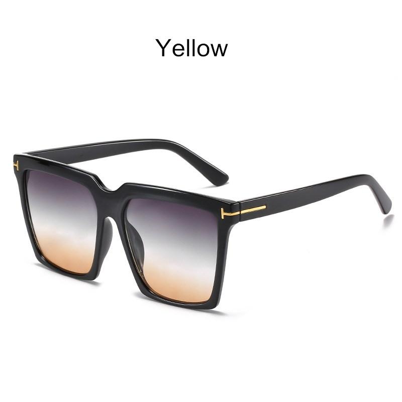 Ретро Квадратные Женские Мужские Классические Солнцезащитные Очки Оверсайз Пластиковая Рама Модный Дизайн Бренда Роскошные Солнцезащитные Очки Унисекс Очки UV400
