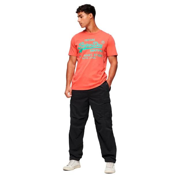 Superdry Футболка с коротким рукавом Neon Vintage Logo