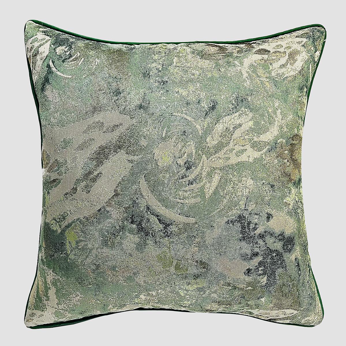 

Декоративная наволочка с принтом зебры, жаккардовая окантовка, чехол для подушки без сердечника 45*45cm