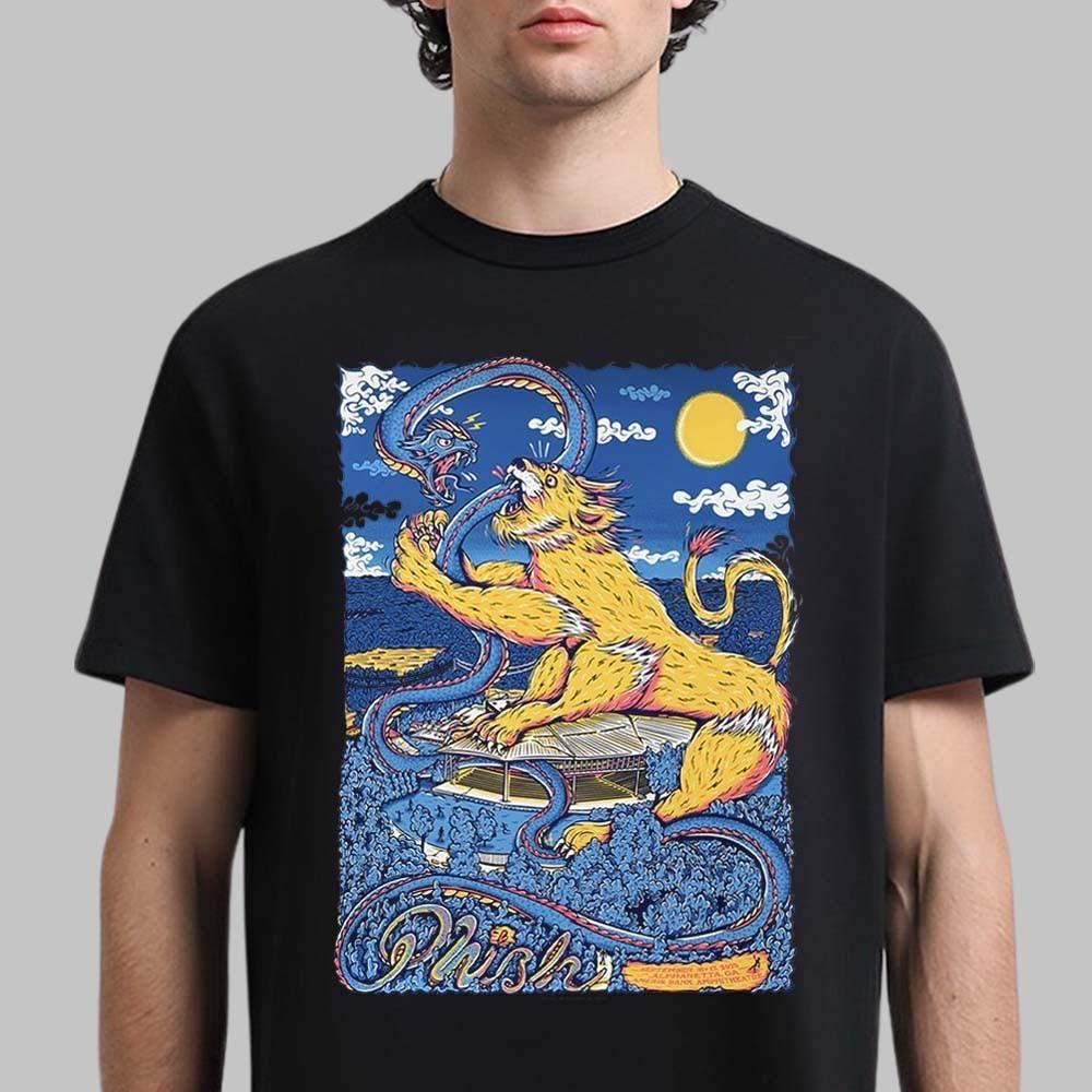 Phish Alpharetta Georgia 2025 Amphitheatre September 16 17 Unisex T-Shirt Unisex T-Shirt M