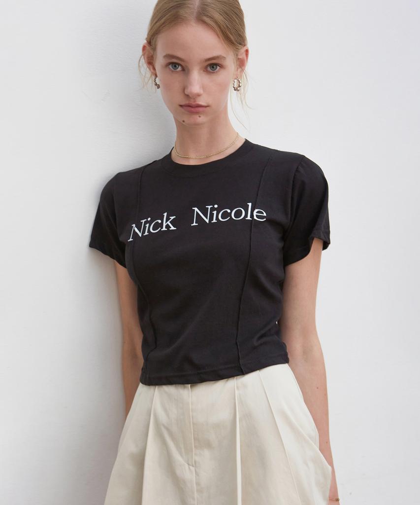 Nigaennikol Nicole Pintuck Crop Tee_6 Color