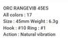 Bassday ORC Range Vibe 45 ES Ekstra Batan Titreşimli Yem M-14 (7021)