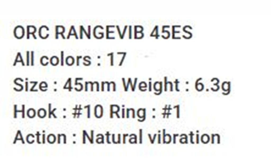 Bassday ORC Range Vibe 45 ES Ekstra Batan Titreşimli Yem M-14 (7021)