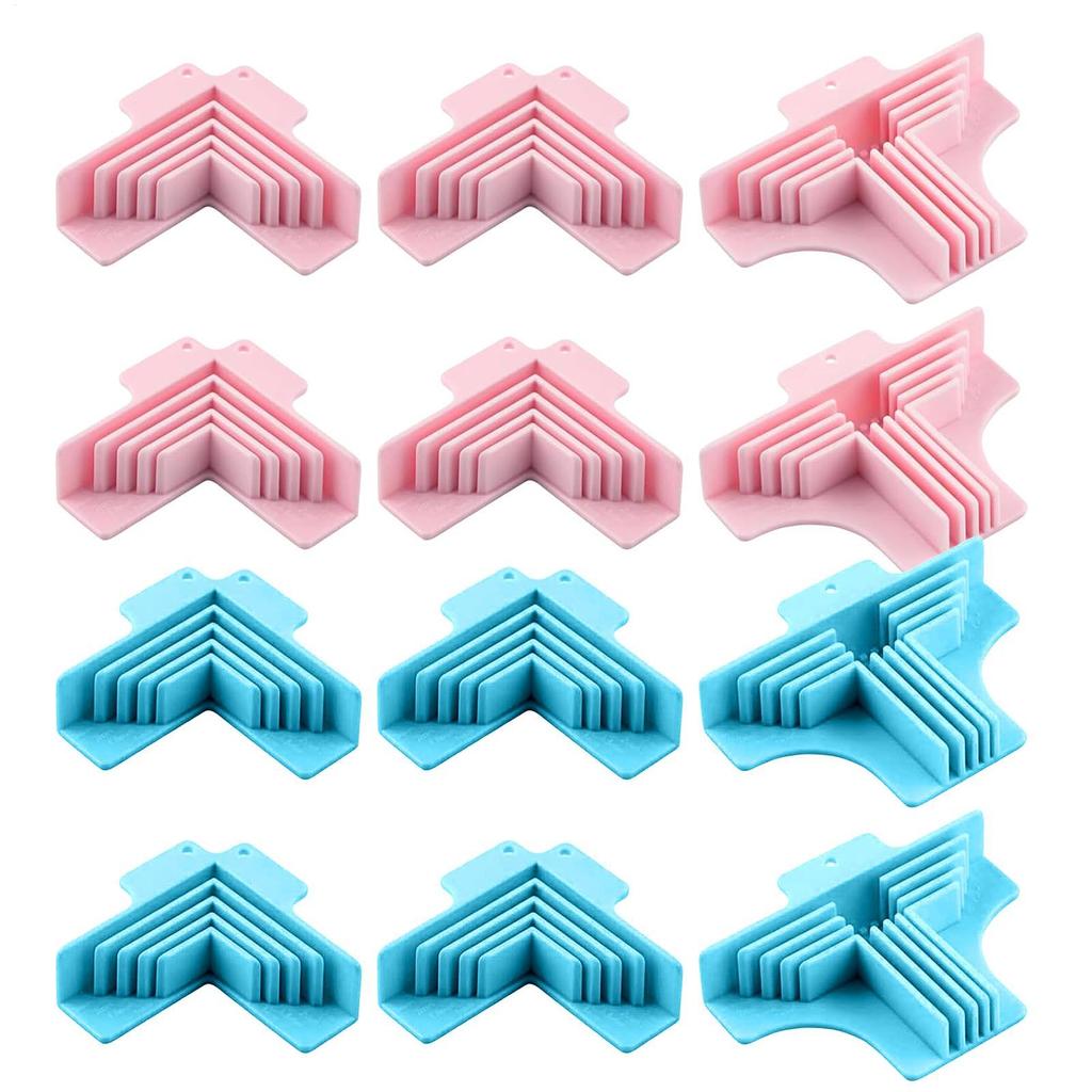 Box Corner Guides  Corner Holding Tool 6Pcs Guides Right Angle Clamp Tool for Positioning Craft Bookbinding Papers Card Gluing M