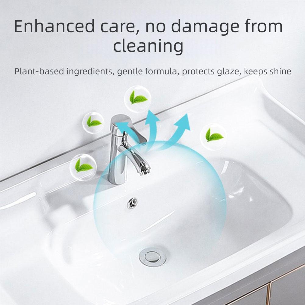 3pcs Anti-Limescale Foam Spray,100ml Bathroom Descaler Foam Cleaner Spray All Purpose Stubborn Stains Cleaner For Tiles Bathtubs