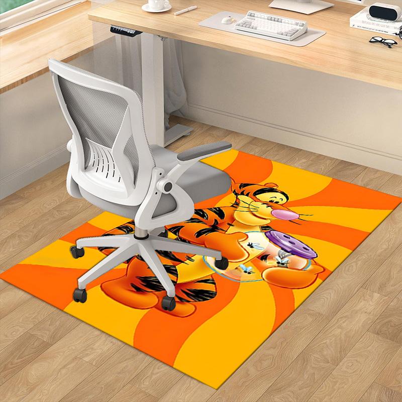 Tiger Piglet Adventure Carpet For Playroom Bedroom Living Room Sofa Home Decorkids Game Area Rug Nonslip Floor Mat