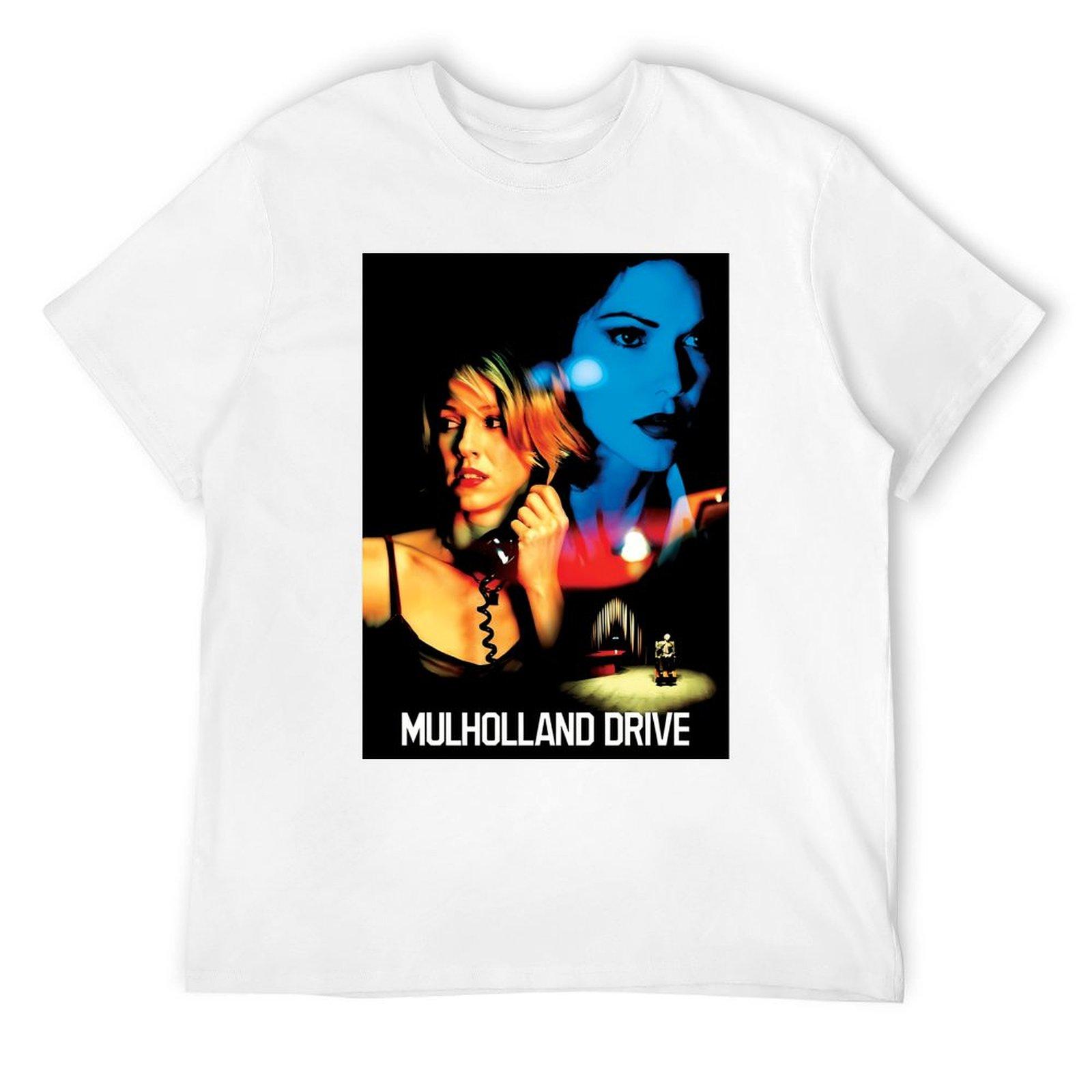 Mulholland Drive Us Movie TShirt Sweat Blanks Unisexs T Shirt Graphic S