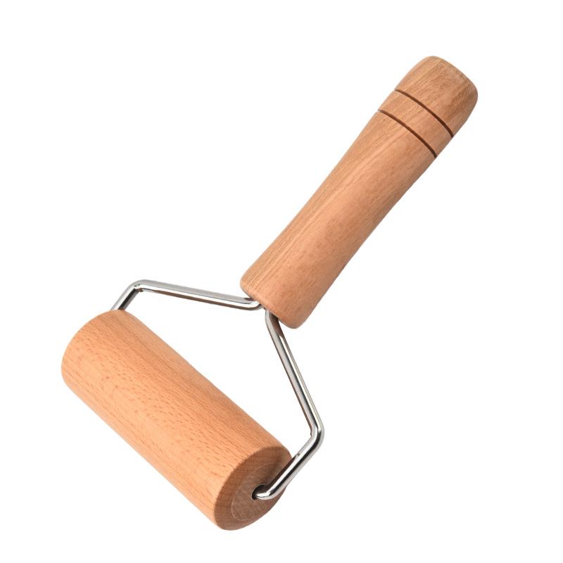 Non-stick Stainless Steel T-shaped Rolling Pin for Dough & Dumpling Wrappers