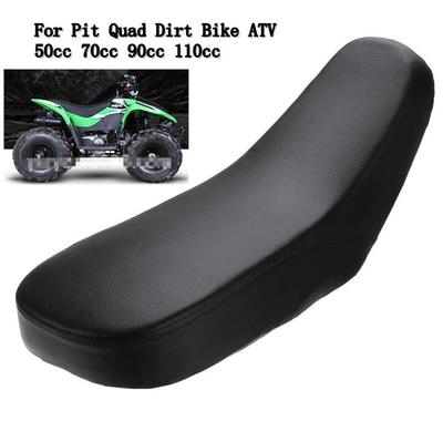Μαύρη Αφρώδης Σέλα ATV Για 50 70 90 110Cc Στυλ Αγώνων Quad Dirt Bike ATV Τετράτροχο