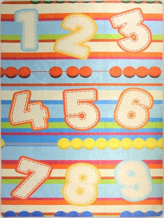 Children's Rug NUMBER, Dimensions: 120x160