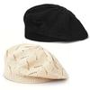 Women's Plain Color Knit Beret Hat Ladies French Artist Beanie Beret Hats Spring Casual Thin Acrylic Berets for Women