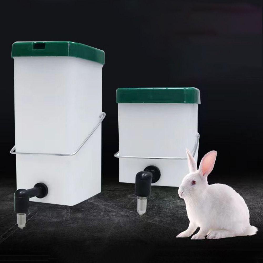 Automatic Pet Hanging Feeder 1L/500ML Pet Head Pipe Fountain  for Rabbits Guinea Pig Hamster