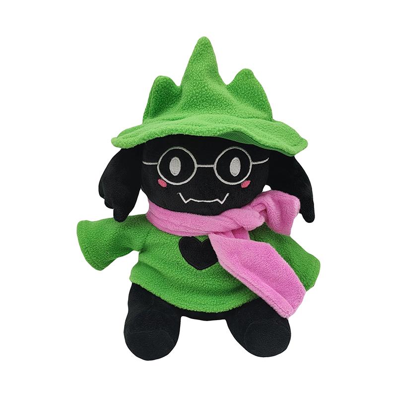 Deltarune Plyšová hračka Kawaii Ralsei Lancer Plyšová hračka Kreslená figurka Měkká zvířátka Panenka pro děti Dětský dárek 25cm