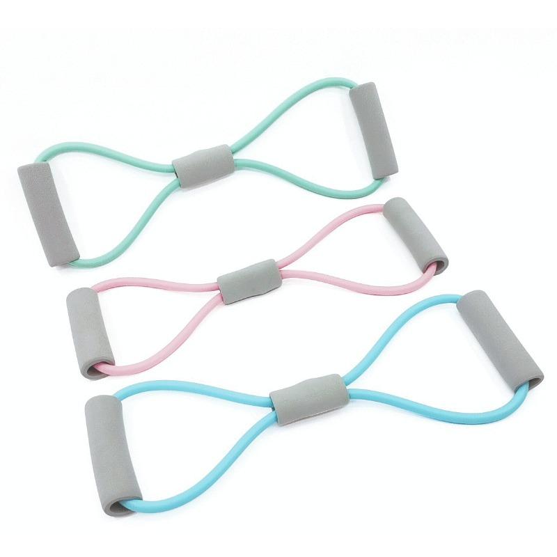

Eight-Figure Pull Open Shoulder Beauty Back Exercise Eight-Figure Pull Rope Training Elastic Belt Fitness Pull Machine
