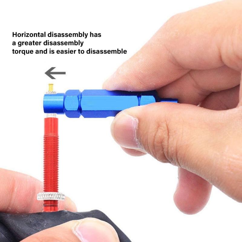 Convenient Valves Cores Tool Portables Repair Removal Bicycles Valves Tool for Easy Use By Cyclists