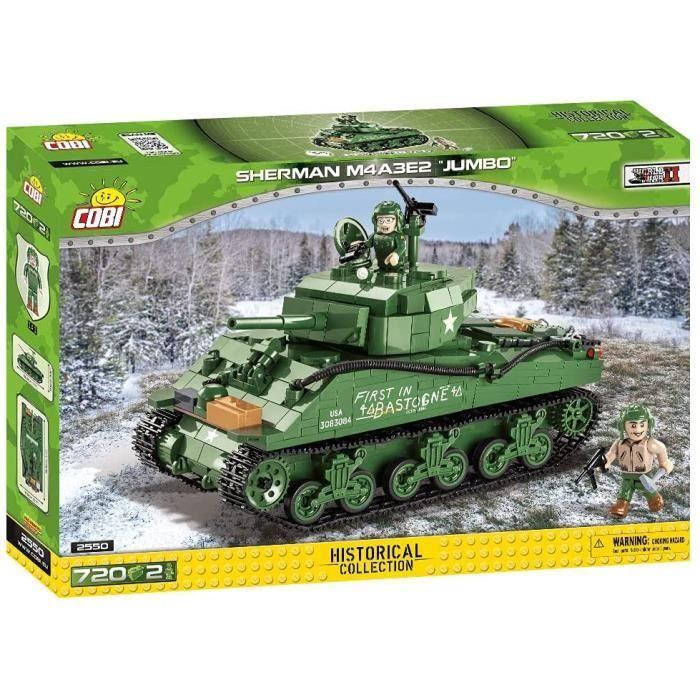 Jeux De Construction - Cobi 2550 - Sherman M4A3E2 "Jumbo"