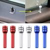 2pcs Red Car Door Lock Pin Door Fitting Modified Component Lock Knob