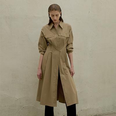 Atelier Nine Utility Waist Shirt Dress (Op-6090)