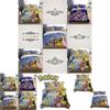 Modern Minimalist 3d Bed Sheet Set Featuring Vibrant Digital Print Design In Various Sizes