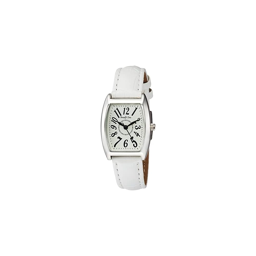 Arias Amalfi Dia Analog Women s Watch White Waterproof Leather Strap White Dial WW20029A-179