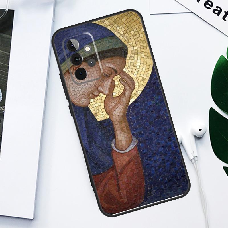 Virgin Mary For Samsung Galaxy A13 A53 A33 A54 A34 A14 A55 A35 A15 A05 A06 A16 A22 A32 A52 Phone Case