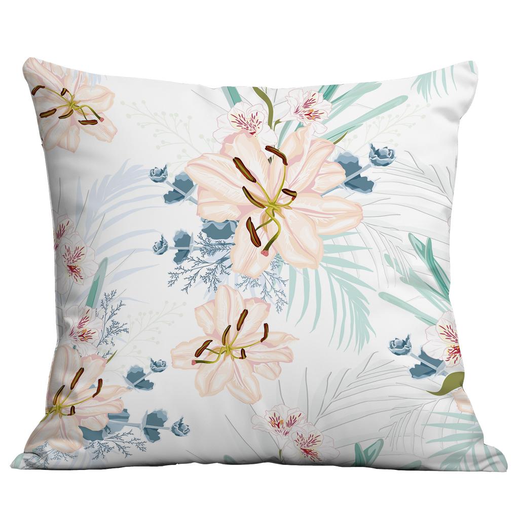 Νέα Πράσινα Φυτά, Τροπικά Φυτά, Μαξιλάρι Τυπωμένο Υψηλής Ευκρίνειας, Κάλυμμα Μαξιλαριού Καναπέ Σπιτιού