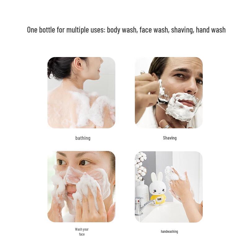 Miss Lilly Amino Acid Foaming Shower Mousse, Morning Peach Scent