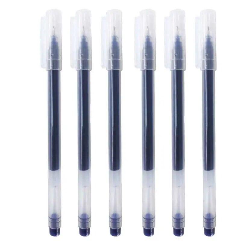 Neutral Pen Large Capacity Syringe Pen Red and Blue Carbon Water Pen Signature Pen 0.5mm Student Examination