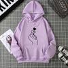 Fleece hoodie sweater men's and women's clothing autumn and winter couple tops loose