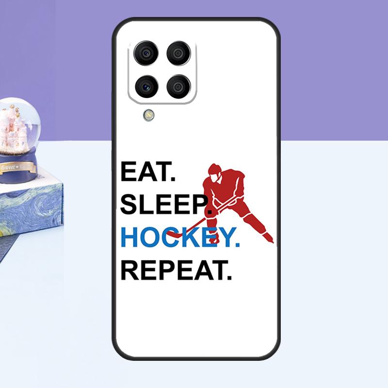 Ice Hockey Player Case For Samsung Galaxy M21 M31 M51 M20 M30s M13 M23 M33 M53 M14 M34 M54 M12 M32 M52 Cover