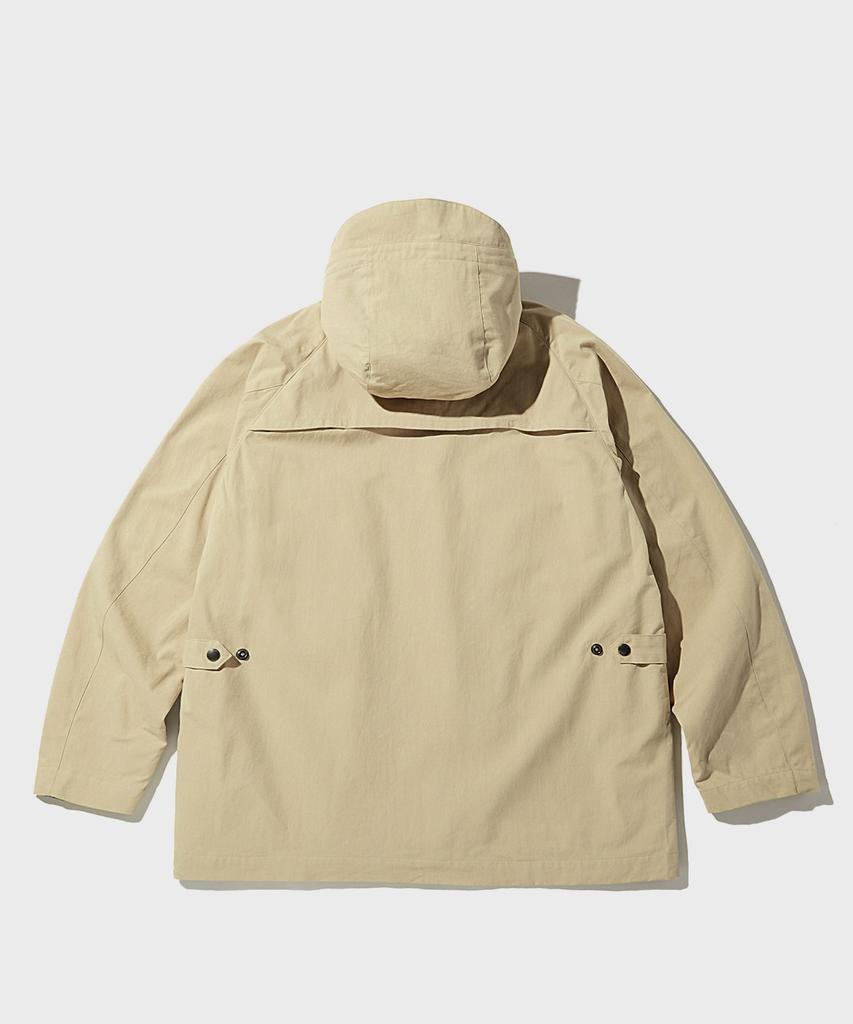 Outstanding Corduroy Collar Hunting Jacket_Beige