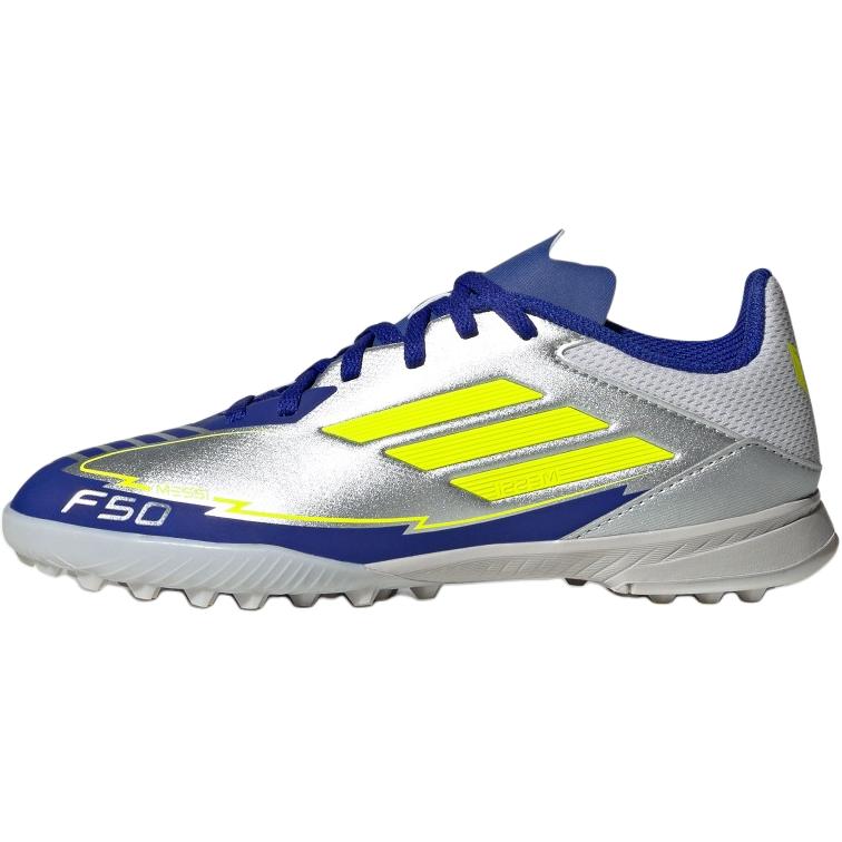 

adidas Messi Adizero F50 League TF K La Vida Rapida Pack Kids Sneakers Silver Silver-Metallic Solar-Yellow IH0925 35½