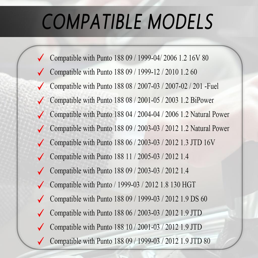 High Quality 5 Speed Car Manual Gear Shift Knob Black Fit For FIAT PUNTO 188 04 09 06 08 10 11 NEW Car Accessroies NEW