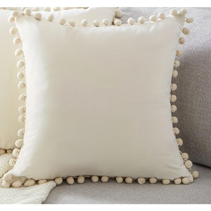 Pillow Case--Soft Velvet Cushion Cover Decorative Pillow Case waist