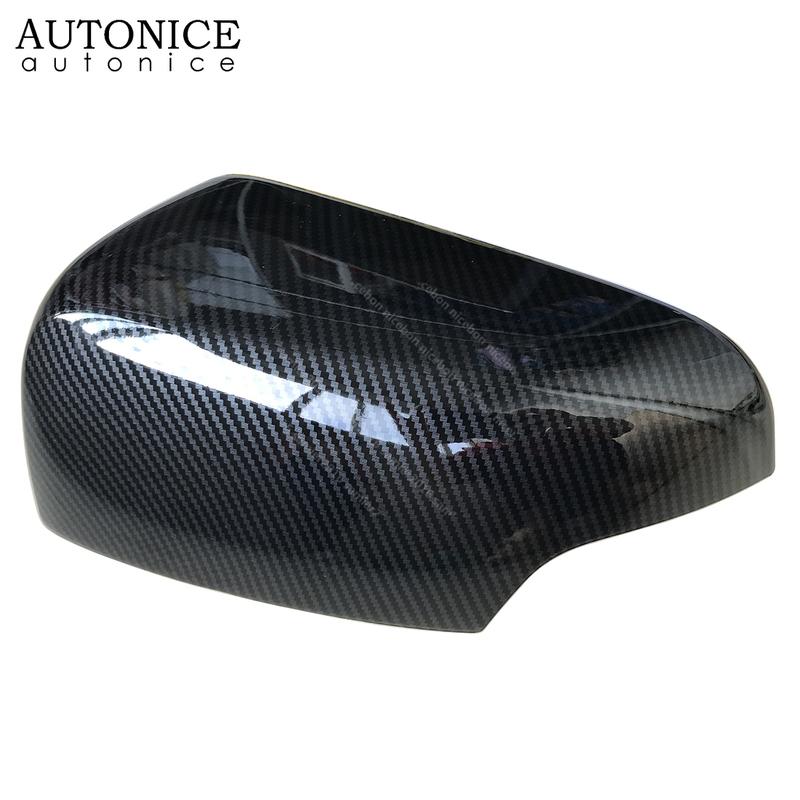 2pc Carbon Fiber Color Rear View Side Mirror Turn Signal Trim for Ford Ranger Everest Endeavour 2015 2016 2017 2018