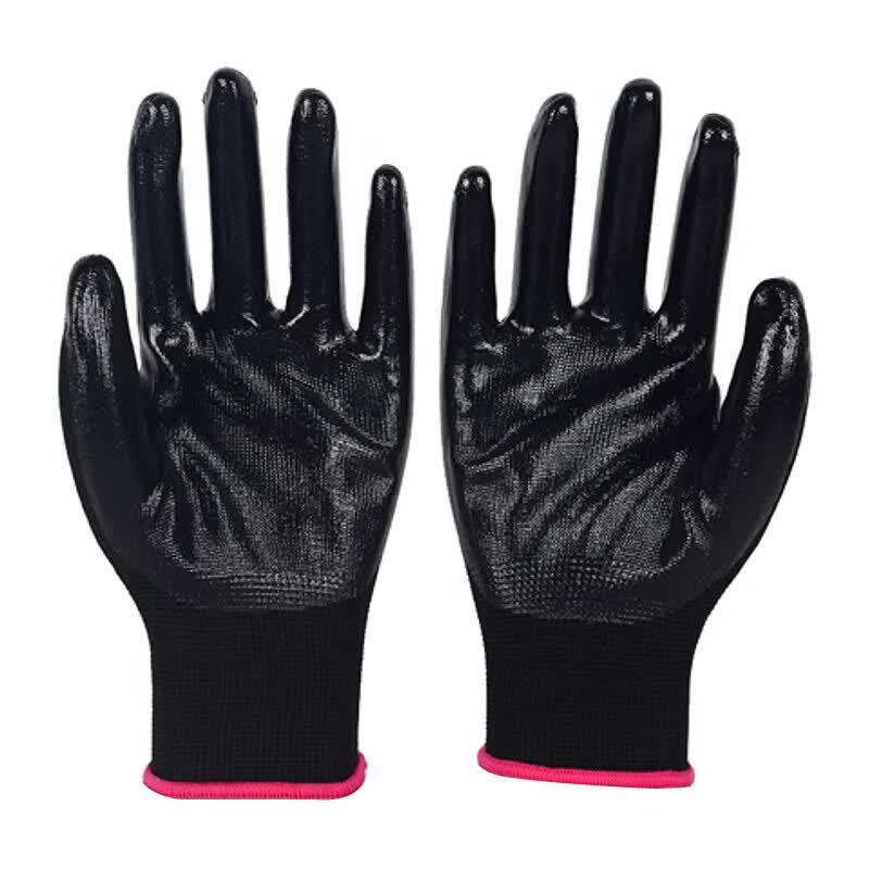 Xingyu 13-Gauge Nylon Nitrile Work Gloves