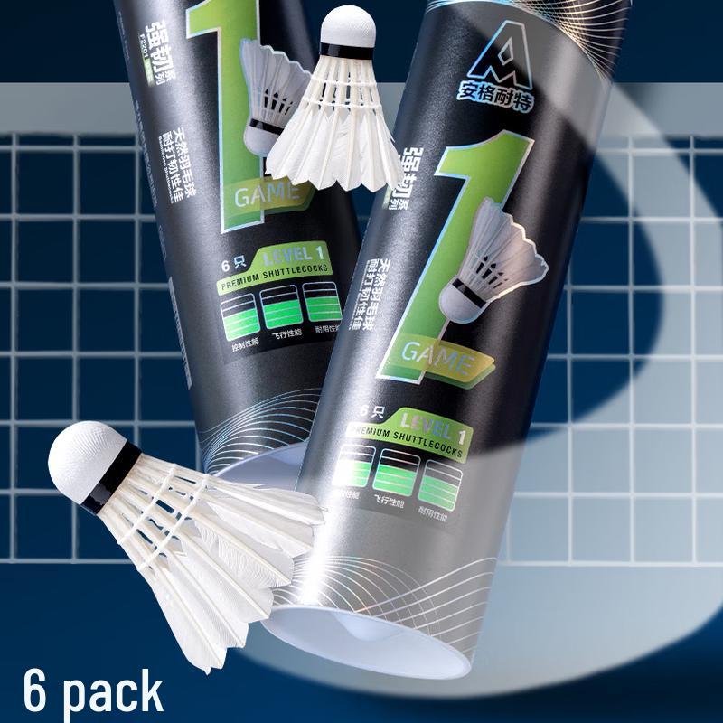 Deli F2201 Goose Feather Badminton Shuttlecocks