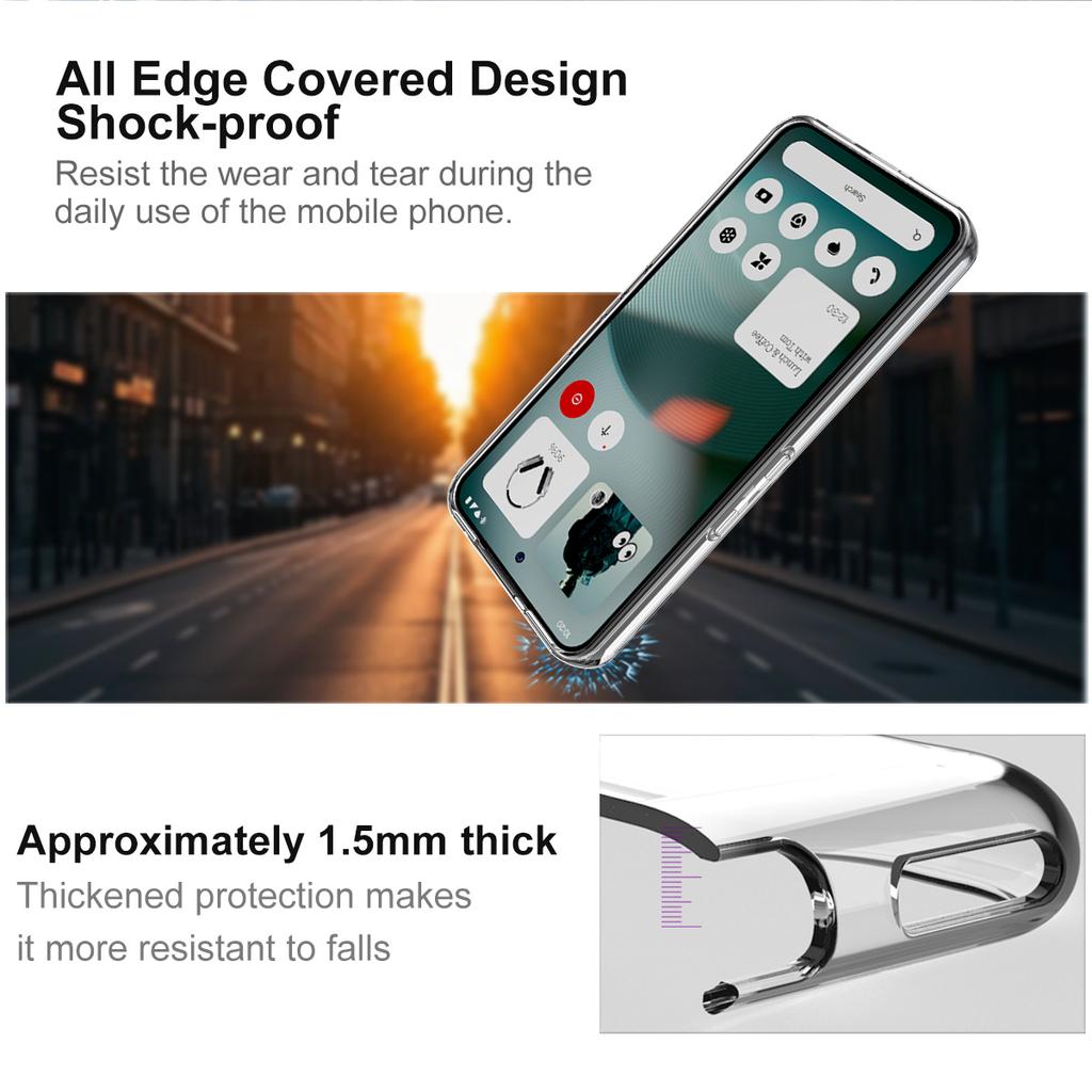For Nothing Phone 3 5G Phone Case IMAK Soft Slim Case UX-10 Series
