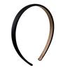 Hair Hoop Pure Color Suede Lining Built-in Anti-Slip Design Headband Commuting Matte Texture Headband Hair Accessory