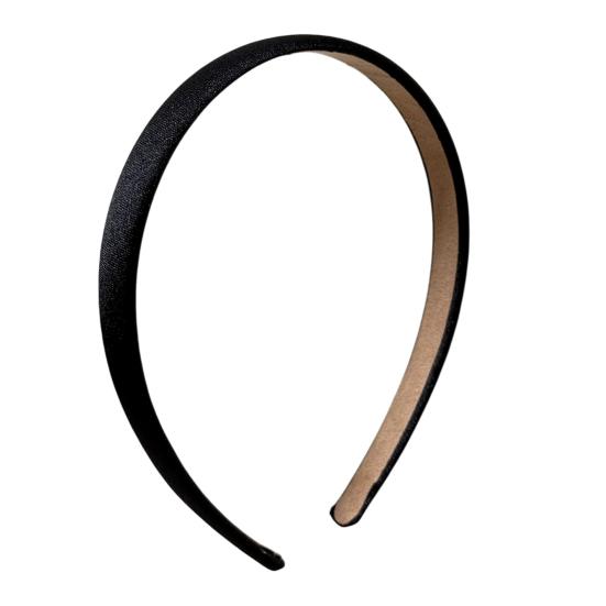 Hair Hoop Pure Color Suede Lining Built-in Anti-Slip Design Headband Commuting Matte Texture Headband Hair Accessory