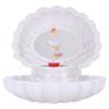 Kids Musical Jewelry Box Colorful Light Dancing with Makeup Mirror Musical Jewelry   for Girls