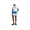 Calvin Klein Logo Print Casual Crew Neck T-Shirt Men Tops White KM00836-YCD