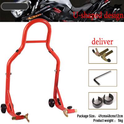 Soporte universal para elevación de rueda trasera de motocicleta, herramienta de reparación de neumáticos para Yamaha, Honda, Kawasaki, Suzuki y BMW.