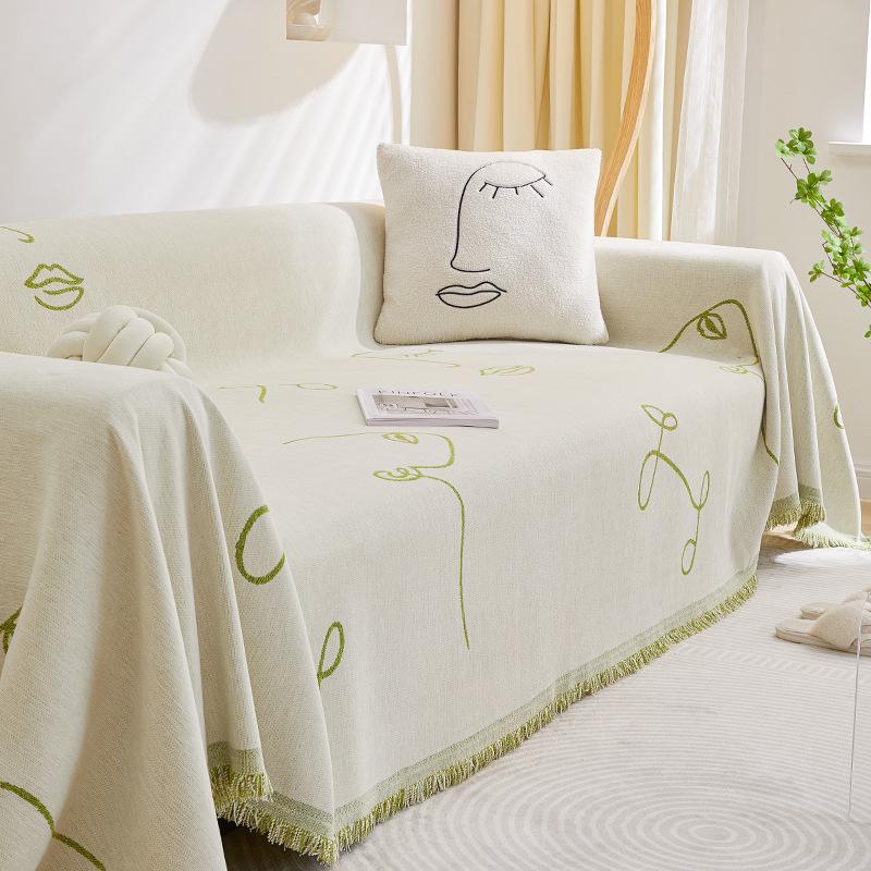 

Полотенце для дивана Four Seasons, универсальные нескользящие подушки для сидений, чехол для дивана из синели, тканевый чехол, полное полотенце 180*130cm