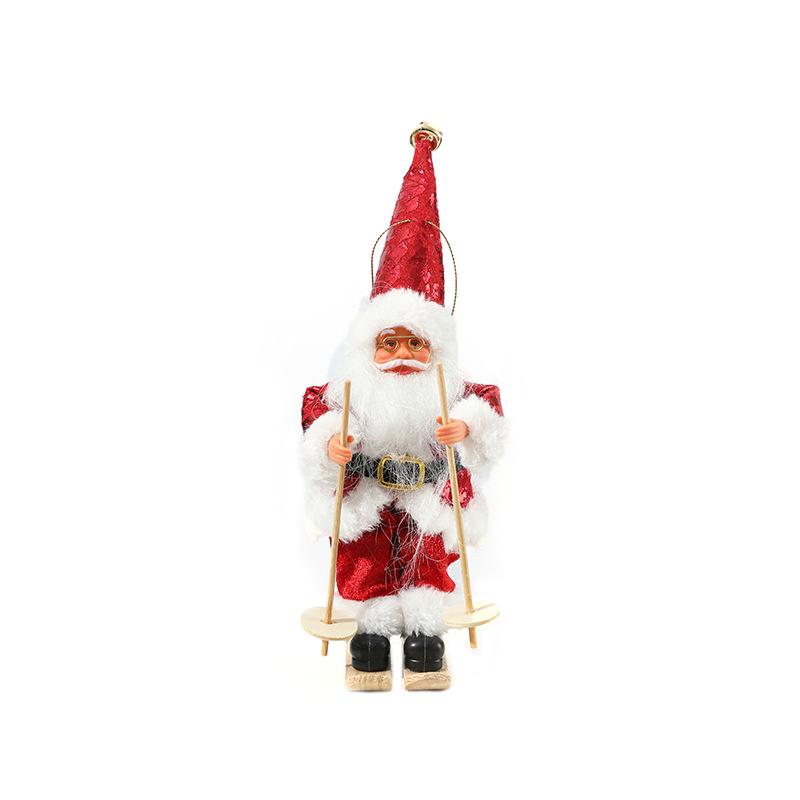 Christmas Christmas Doll Exquisite Christmas Decoration Home Decor Santa Claus Design Funny Multi-Color