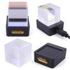 GeekMagic GIFTV Crystal Cube Holographic Mini Electric Digital Clock Desktop Smart Weather Station DIY Animations Photo Display