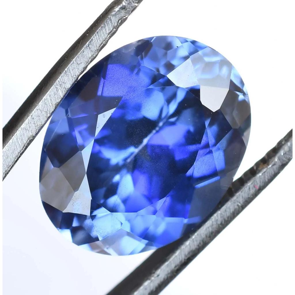 Natural Blue Sapphire 6.75 Ct Oval Certified Stunning Loose Gemstone