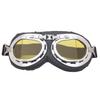 Retro Angled Harley-Style Windproof Motorcycle Goggles for Off-Road Riding